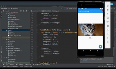 فلاتر والذكاء الاصطناعي Flutter Machine Learning